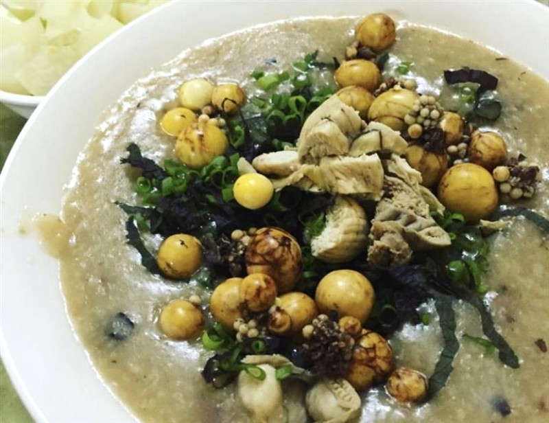 Cháo ấu tẩu Hà Giang - món ngon khó cưỡng tại chợ Quyết Tiến.