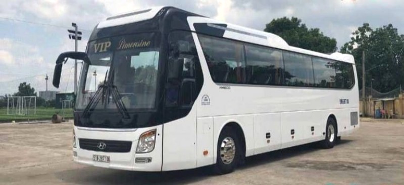 Xe khách Thanh Sơn, lắp ráp hiện đại tại Thaco Trường Hải.