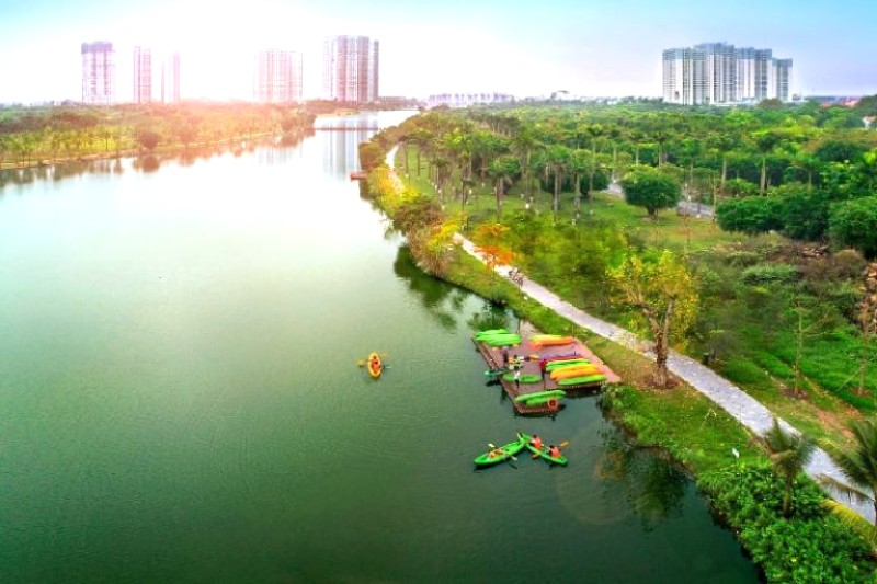 Cắm trại ở Ecopark