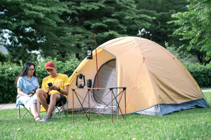 Cắm trại ở Ecopark