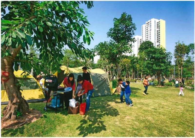 Ecopark - Điểm cắm trại lý tưởng