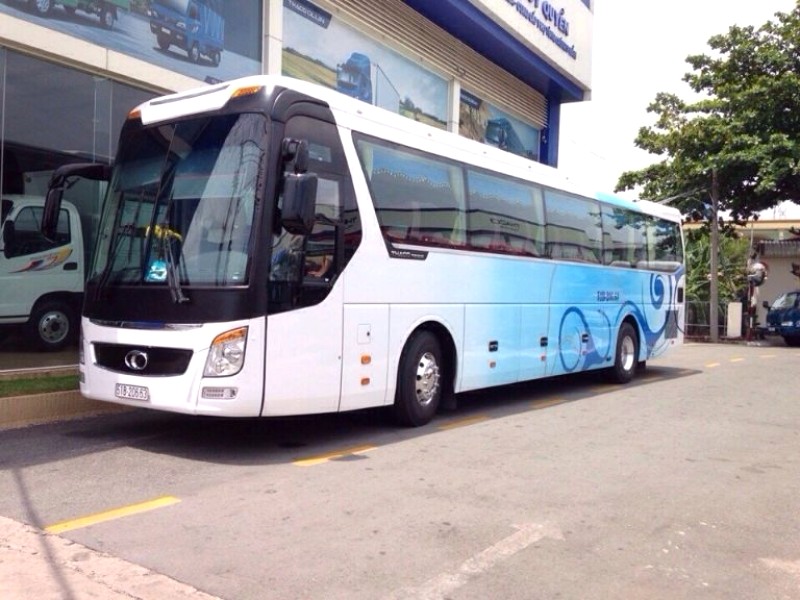 Nhà xe Hương Huỳnh nổi tiếng tuyến Ninh Bình - Tuyên Quang.