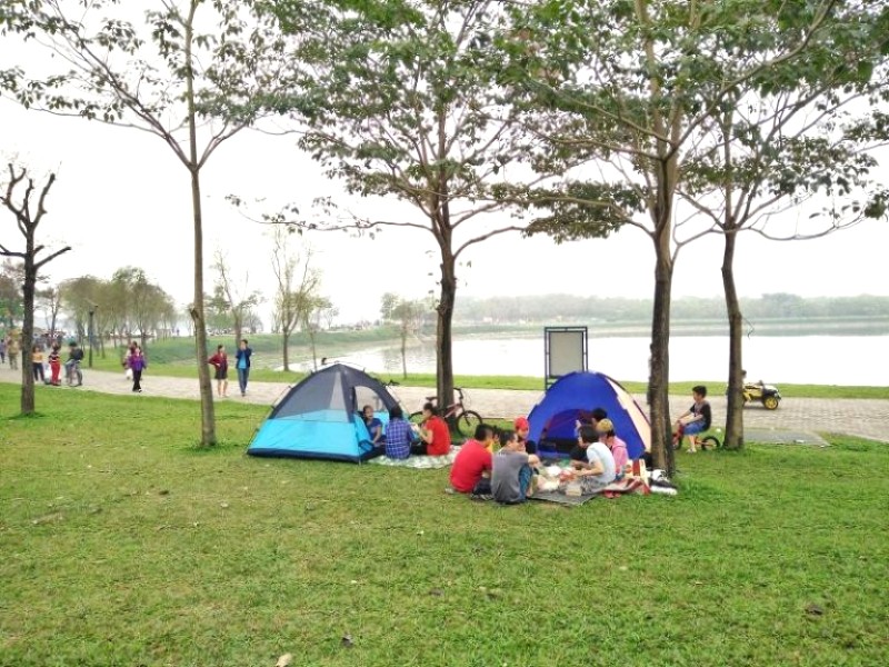 Cắm trại đầy thú vị