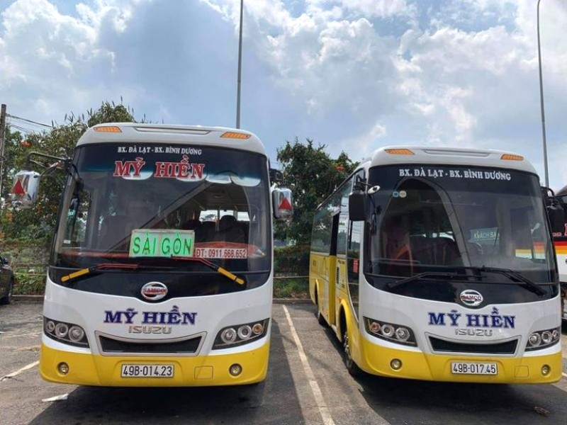 Xe khách Sài Gòn Lâm Đồng - Mỹ Hiền ghi điểm bởi đội ngũ nhân viên thân thiện.