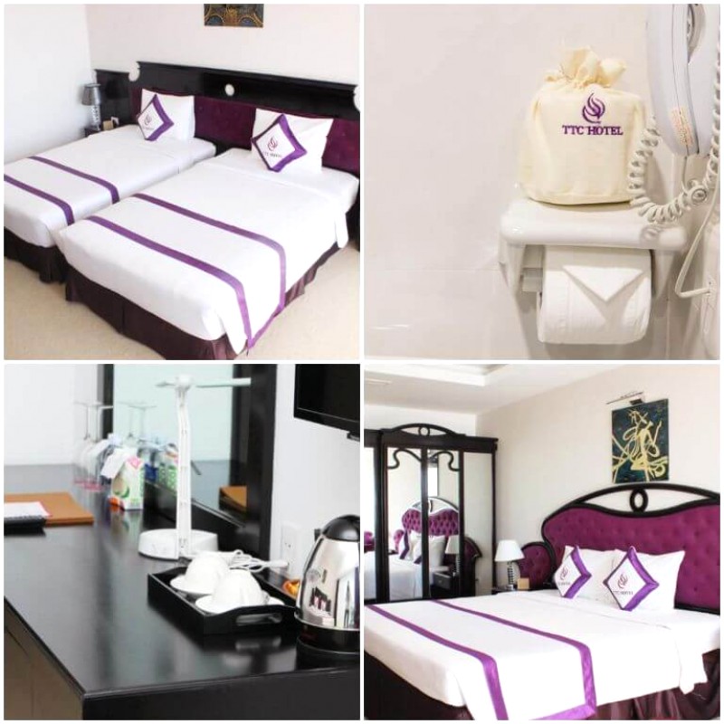 Phòng ốc hiện đại, tiện nghi đầy đủ.